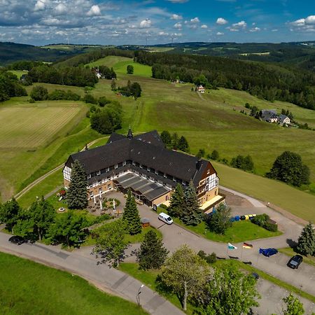 Panorama Berghotel Wettiner Hoehe 자이펜 외부 사진