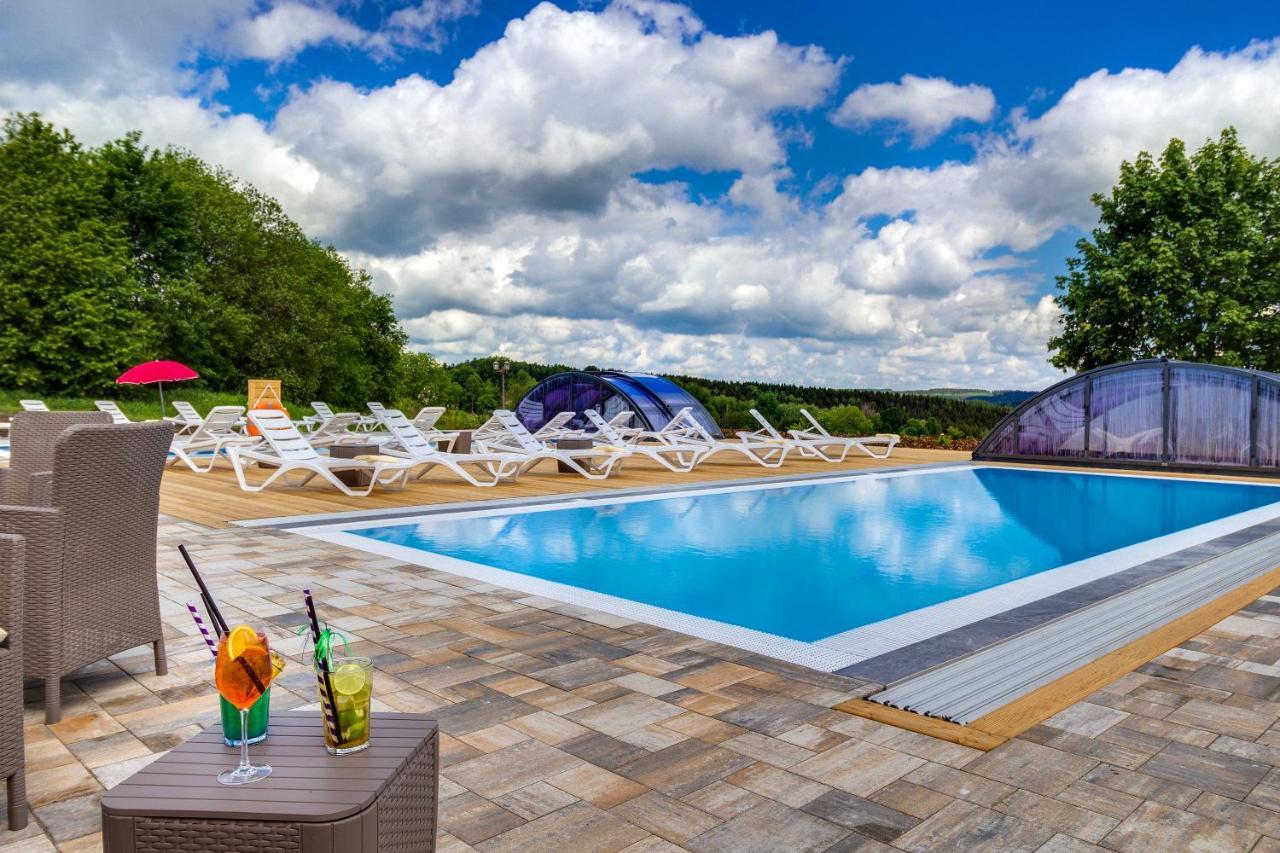 Panorama Berghotel Wettiner Hoehe 자이펜 외부 사진